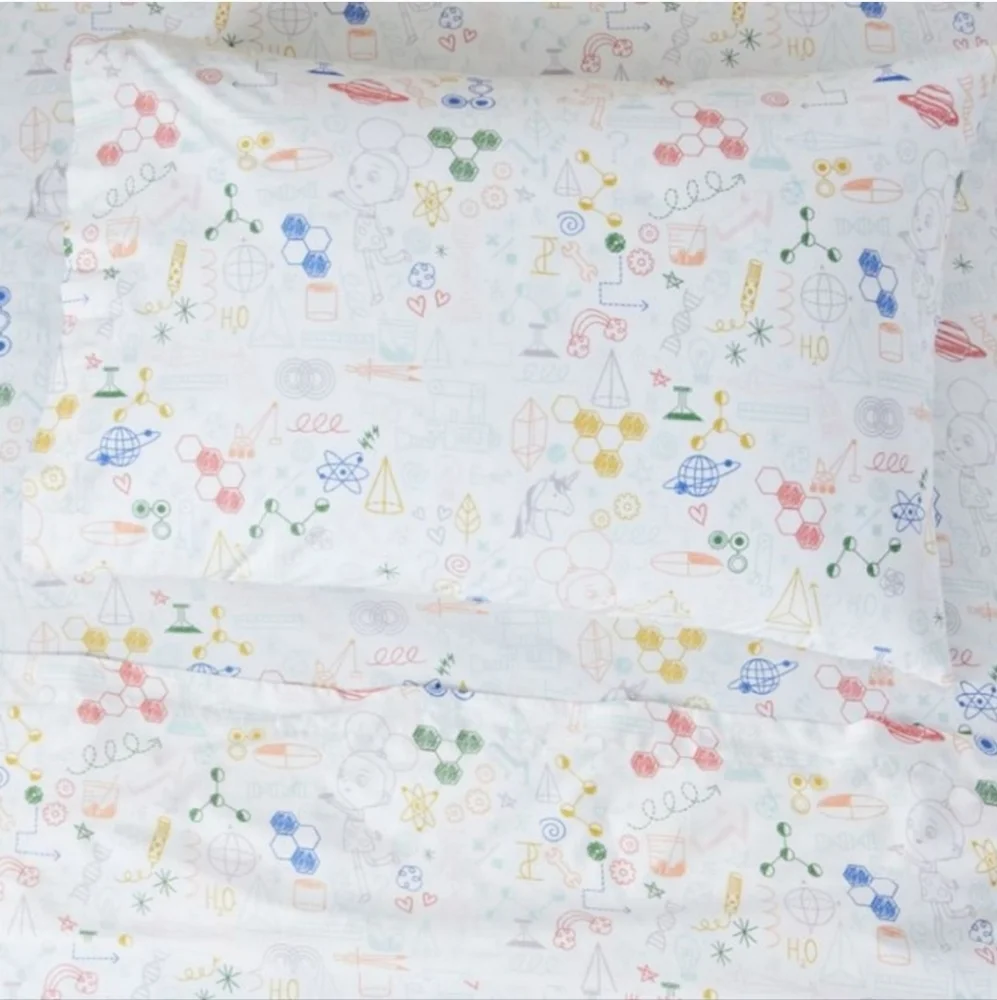 NWT WEST ELM KIDS ADA TWIST SET OF 2 STANDARD PILLOW COVERS